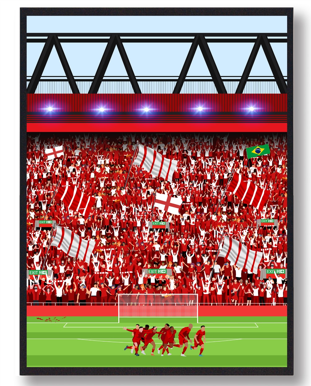 Liverpool Fodboldplakat – Anfields Magi til Dit Hjem!