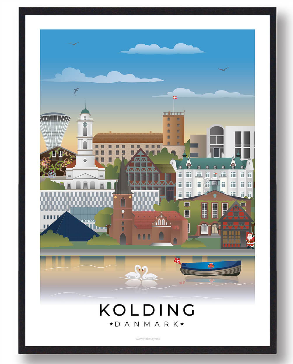 Kolding Byplakat med Hver Kant - Restparti Tilbud