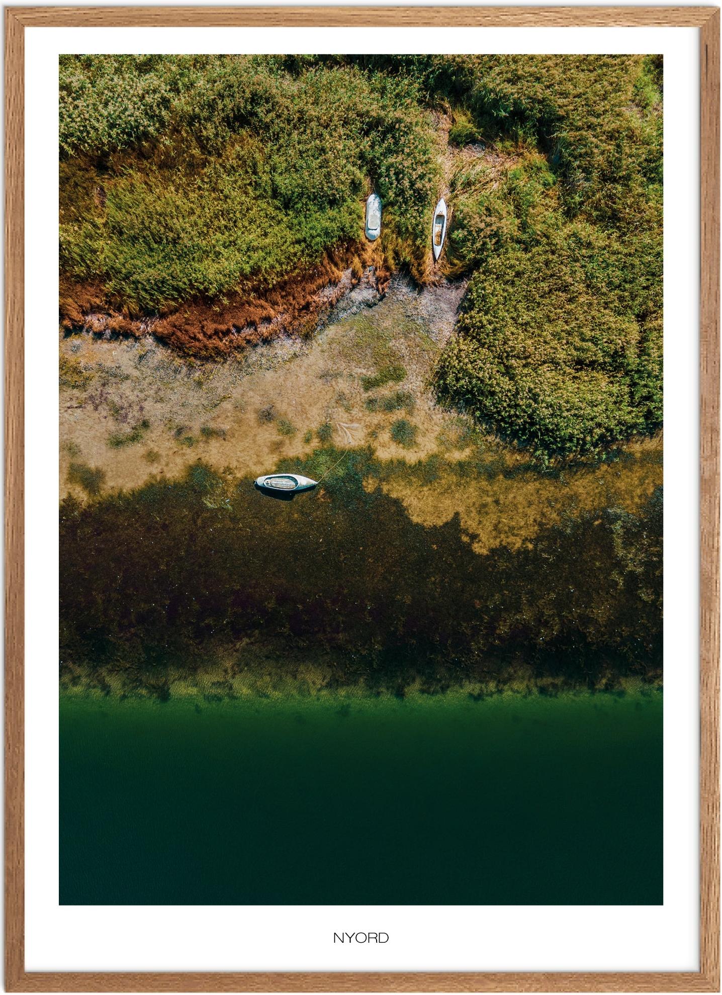 Plakat Nyord   Naturplakat   Recommended Products  Seguno    Plakat   Plakatsnedkeren   Drone-plakater