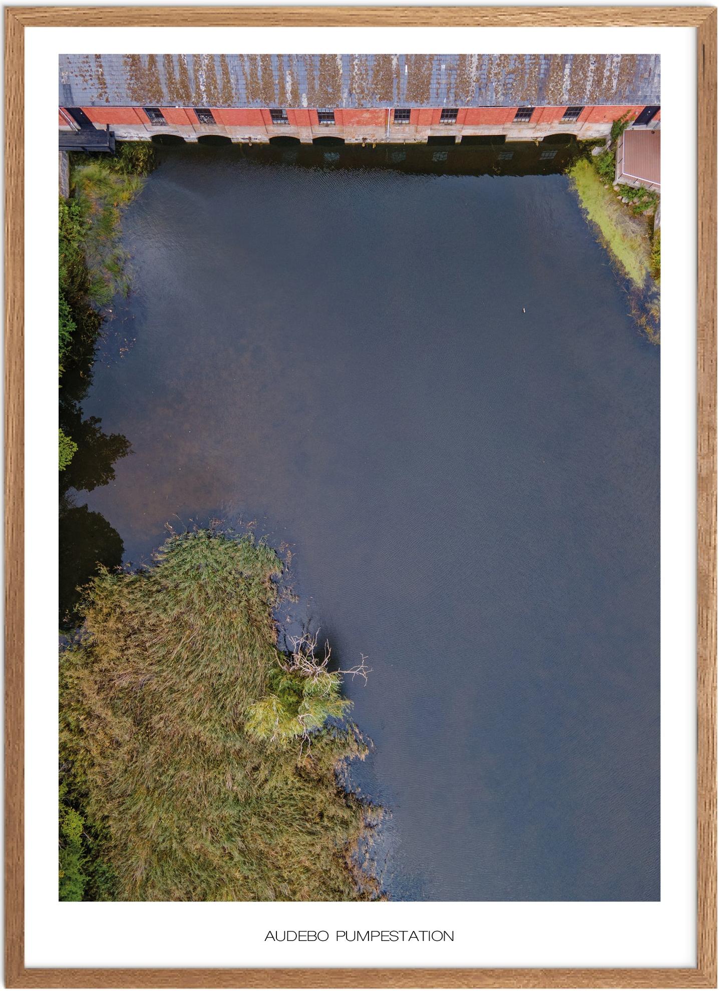 Plakat Audebo Pumpestation   Naturplakat   Plakater Vestsjælland   Plakat   Plakatsnedkeren   Plakater Odsherred