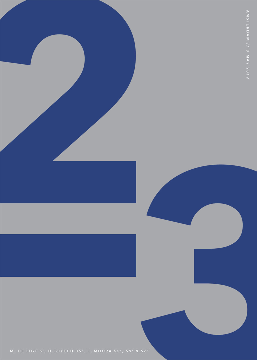 Tottenham – Maj 2019 Plakat til sportsfans og kunstelskere