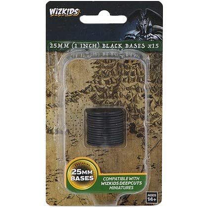 Wizkids Deep Cuts 25mm Runde Baser - 15 Stk.