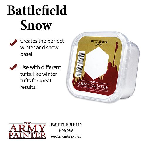 Army Painter Battlefield Snow Baser - Spar 12%!