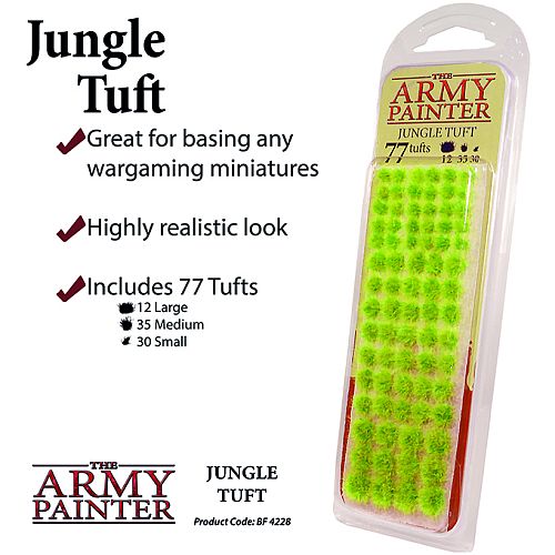 Army Painter Battlefields: Jungle Tuft - Spar 12%!