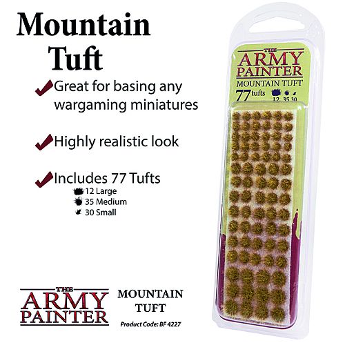 Army Painter Battlefields: Mountain Tuft - Bf4227 Tilbud!