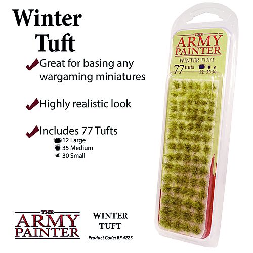 Army Painter Battlefields: Vinter Tuft - Bf4223 - Spar nu!