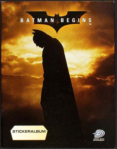 Batman Begins Klistermærker Album til Samling