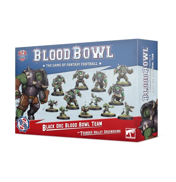 Blood Bowl Team: Black Orcs The Thunder Valley Greenskins 99120909005