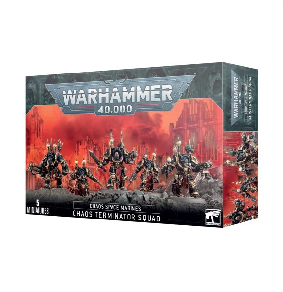 Chaos Space Marines - Terminator Enhed til Warhammer 40K