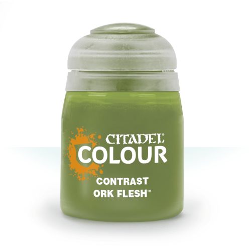 Citadel Contrast: Ork Flesh - Maler til Miniaturemodeller