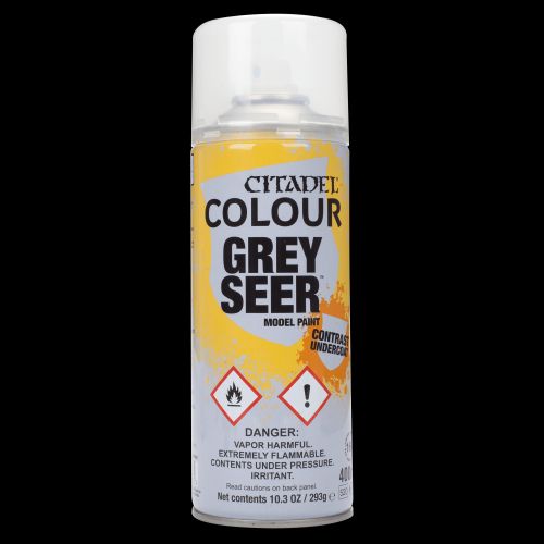 Citadel Primer Spray: Grey Seer - Hurtig Grundfarve