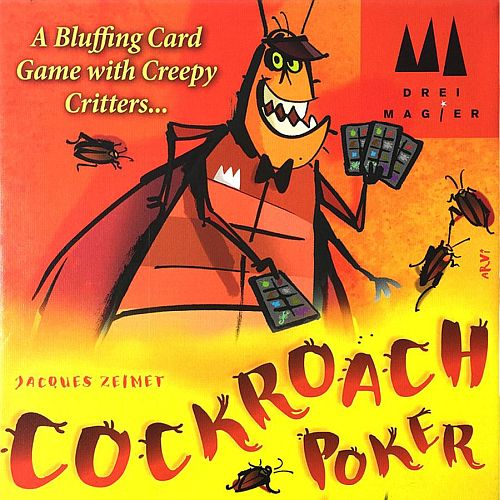 Cockroach Poker Bluffing Card Game
