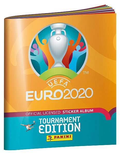 Fodboldstickers Klistermærker: Euro 2020 Album Mappe
