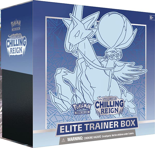 Pokémon Chilling Reign Elite Trainer Box: Isrider Tilbud