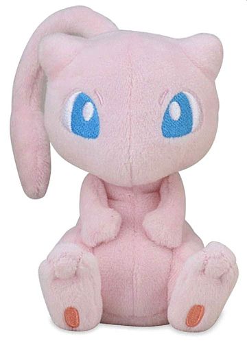 Pokemon Mew  Sitting Cuties  Pokemon Center Plush Bamse 10cm