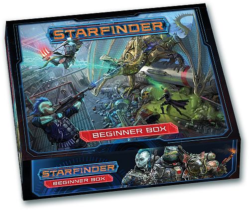 Starfinder - Begyndersæt til Sci-Fi Eventyr
