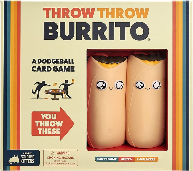 Throw Throw Burrito Dodgeball Card Game