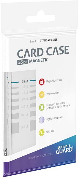 Ultimate Guard Magnetic Card Case Standard Size 35pt Sleeve
