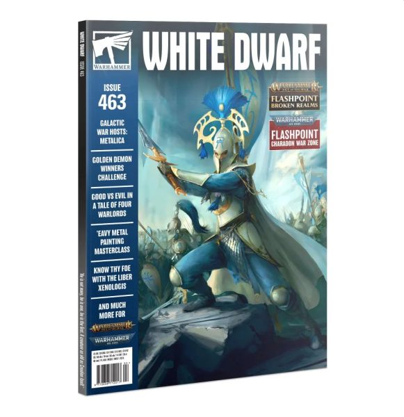 White Dwarf Magasin 463 - April 2021 - Fantastisk Indhold!