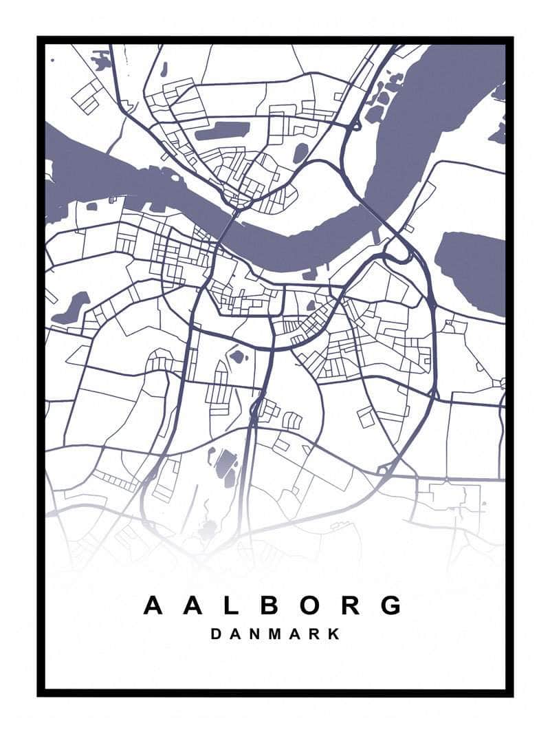 Aalborg Kortplakat – Oplev byens skønhed!