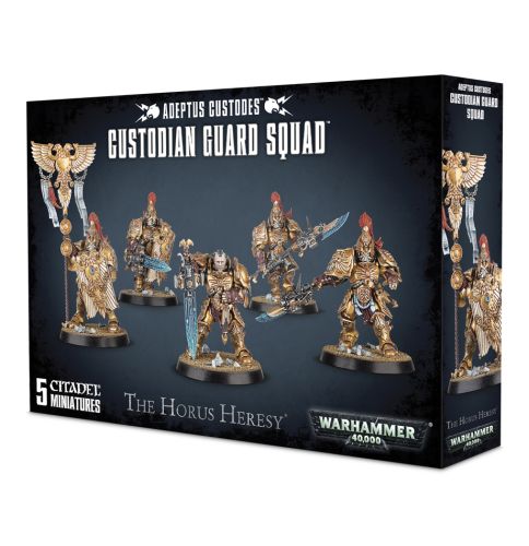 Adeptus Custodes - Custodian Guard Sæt til Warhammer 40K