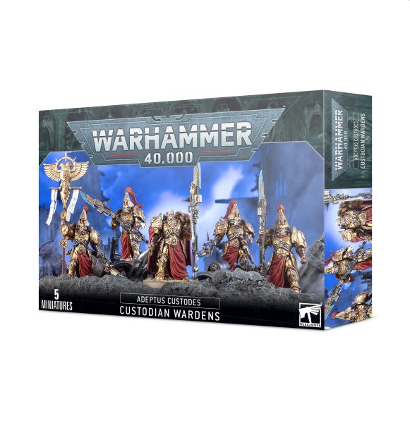 Adeptus Custodes - Custodian Wardens Sæt til Warhammer 40K