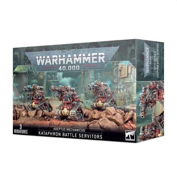 Adeptus Mechanicus Kataphron Battle Servitors - Tilbud!