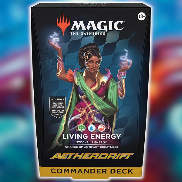 Aetherdrift Commander  Edh  Multiplayer Magic Deck: V1 Living Energy 100 Kort