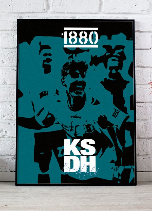 AGF Fanplakat – Fejring A4 til Fodboldfans