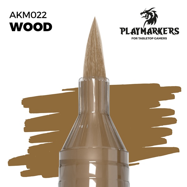 Interactive Playmarkers: Wood  Paint Marker Malingstusch