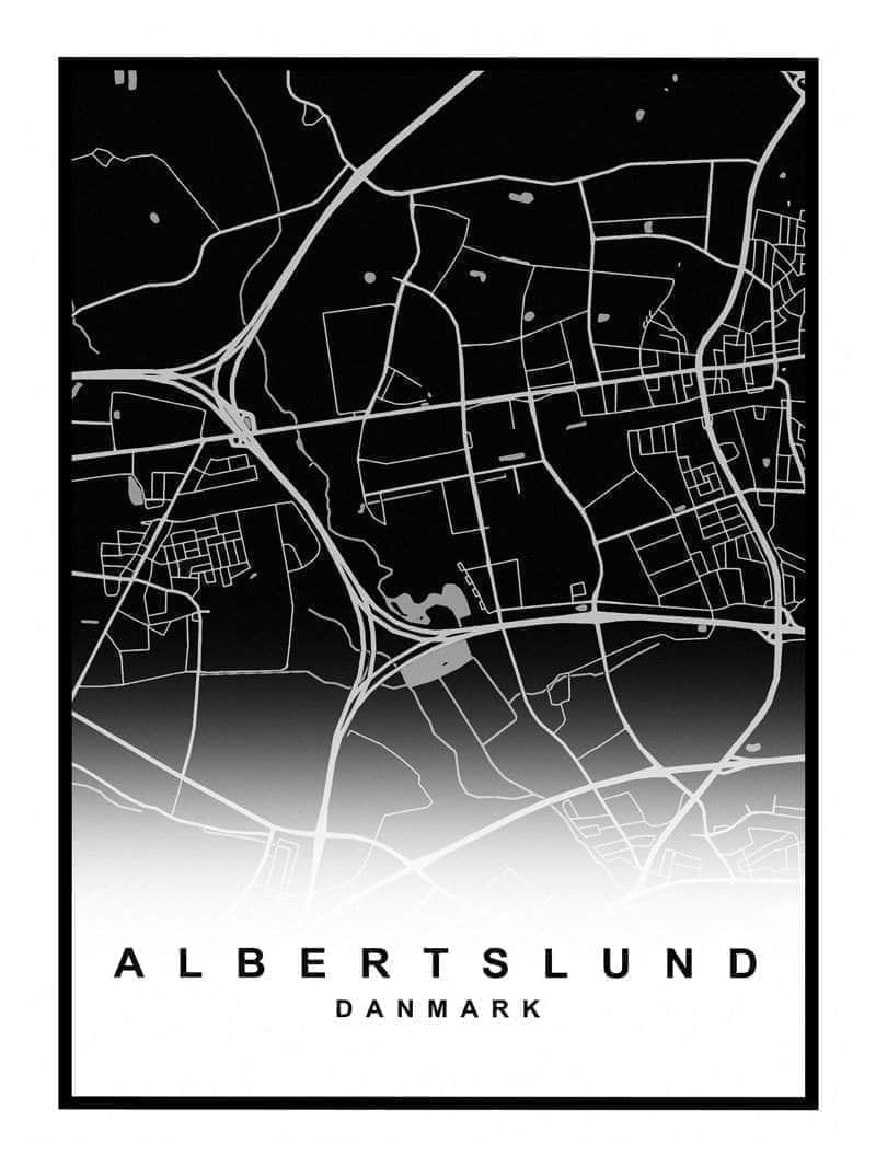 Albertslund Plakat - Hyldest til din yndlingsby!