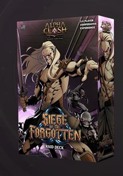 Alpha Clash Tcg: Siege   The Forgotten Raid Deck Player   Environment  Pve  Boxed Game
