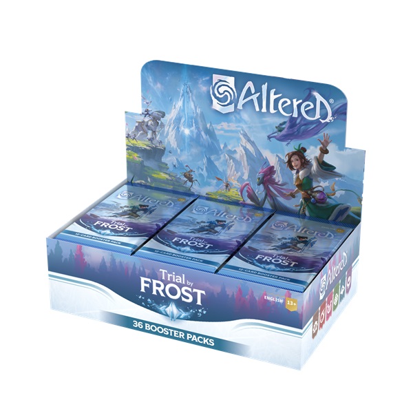 Altered Tcg Trial   Frost: Booster Box Display  36 Booster Packs