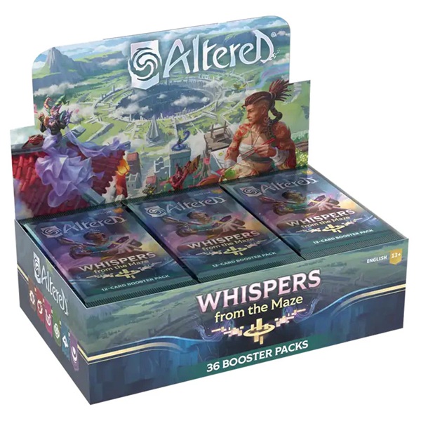 Altered Tcg: Whispers From The Maze Booster Box Display  36 Booster Packs