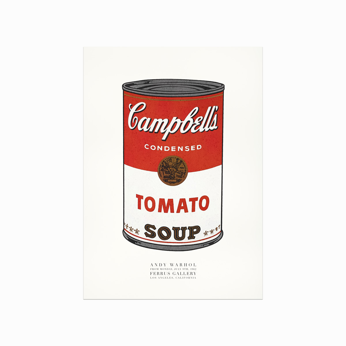 Andy Warhol Tomatsuppe Plakat - Kunst til Køkkenet