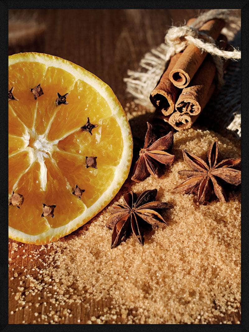 Juleplakat med Appelsin og Anis til Hygge i Hjemmet