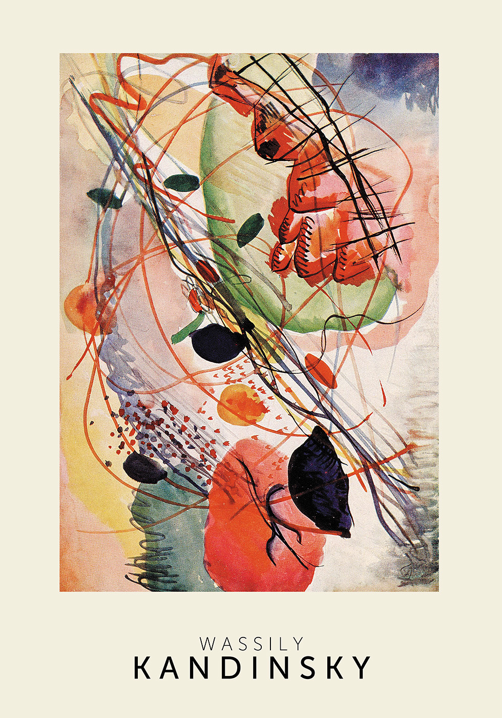 Elegant Akvarel Plakat – Unik Kunst til Dit Hjem
