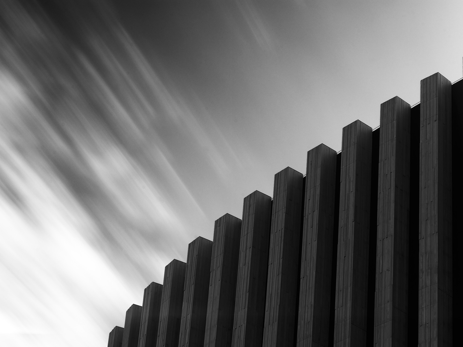 Sort-hvid Fotokunstplakat af Jakob Evers – Arc Design