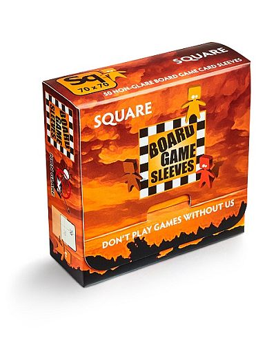Arcane Tinmen Matte Kortlommer 70x70mm - 50 Stk. til Spil