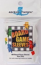 Arcane Tinmen Regular: Mini Card Sleeves  American Mini  41x63mm 100 Lommer   -10405