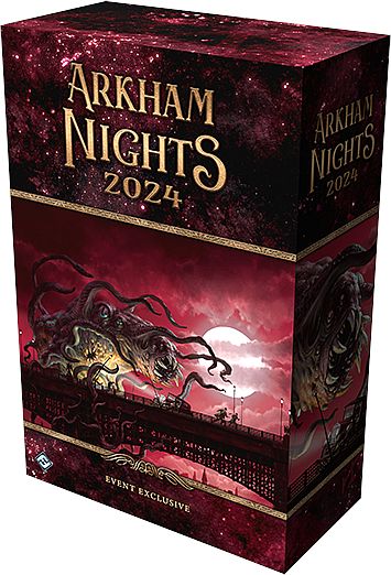 Arkham Horror Lcg: Tilbeh 195 184   Arkham Nights 2024 Organized Play Kit Ffg
