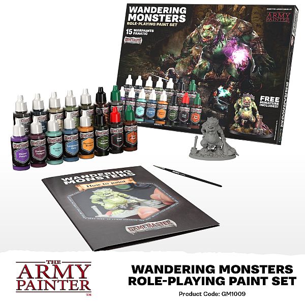 Army Painter  Gamemaster: Wandering Monsters Role-playing Paint Set Gm1009