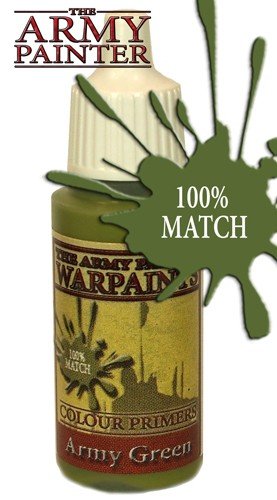 Army Painter Warpaints: Militærgrøn Akrylmaling - WP1110