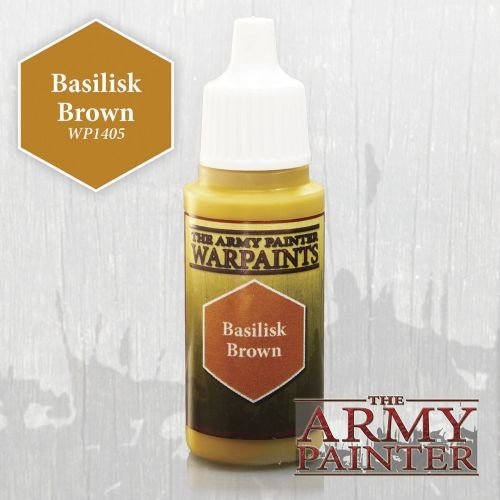 Army Painter Warpaints: Basilisk Brun - Fantastisk Rabat!