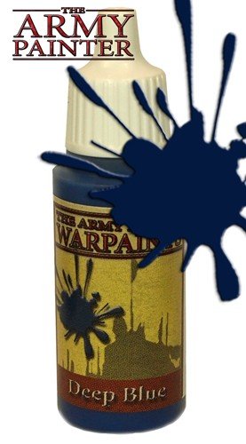 Army Painter Warpaints: Akryl Deep Blue - Wp1116 på tilbud!