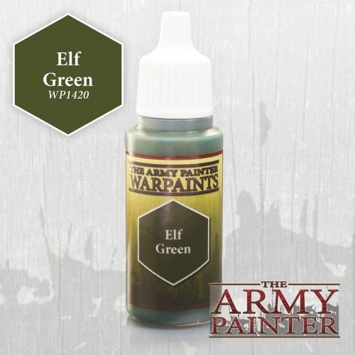 Army Painter Warpaints: Elf Grøn Akryl - Spar 12%!