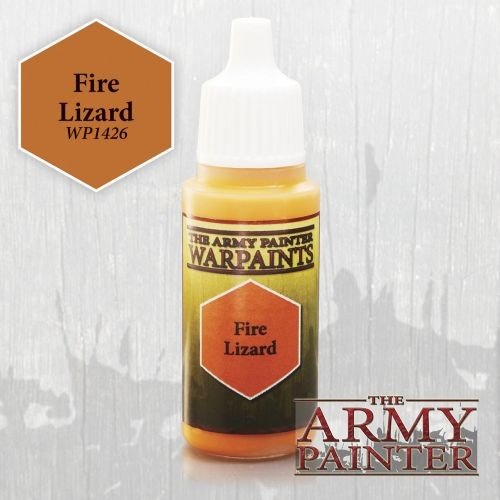 Army Painter Warpaints: Akryl Fire Lizard Wp1426 på tilbud!