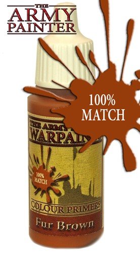 Army Painter Warpaints: Akrylmaling - Fur Brown Wp1122