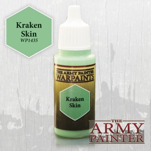 Army Painter Warpaints: Akrylfarve Kraken Skin Wp1435 - Spar 12%