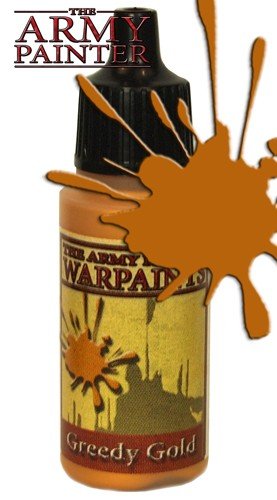Army Painter Warpaints: Metallics - Greedy Gold på udsalg!